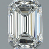 1.5 Carat EMERALD - Natural Diamond - 1.51 - G - VVS1 - VG - EX - EX - Diamonds By Rothschild