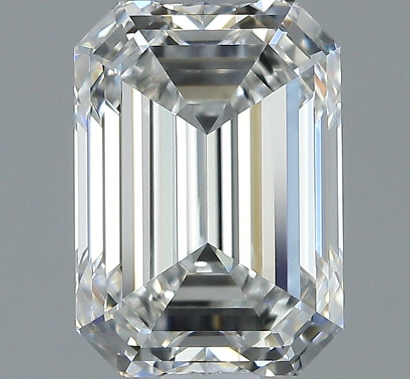 1.5 Carat EMERALD - Natural Diamond - 1.51 - G - VVS1 - VG - EX - EX - Diamonds By Rothschild