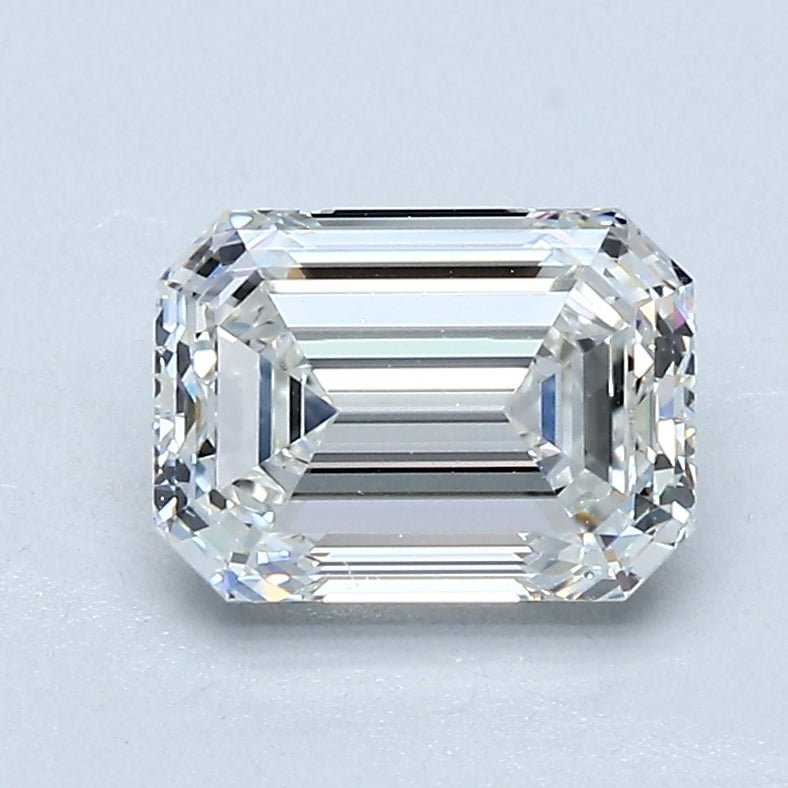 1.5 Carat Emerald - Natural Diamond - 1.51 - G - VVS2 - VG - EX - VG - Diamonds By Rothschild