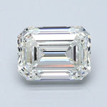 1.5 Carat EMERALD - Natural Diamond - 1.51 - H - VS2 - VG - EX - EX - Diamonds By Rothschild