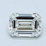 1.5 Carat Emerald - Natural Diamond - 1.51 - H - VVS2 - EX - EX - Diamonds By Rothschild