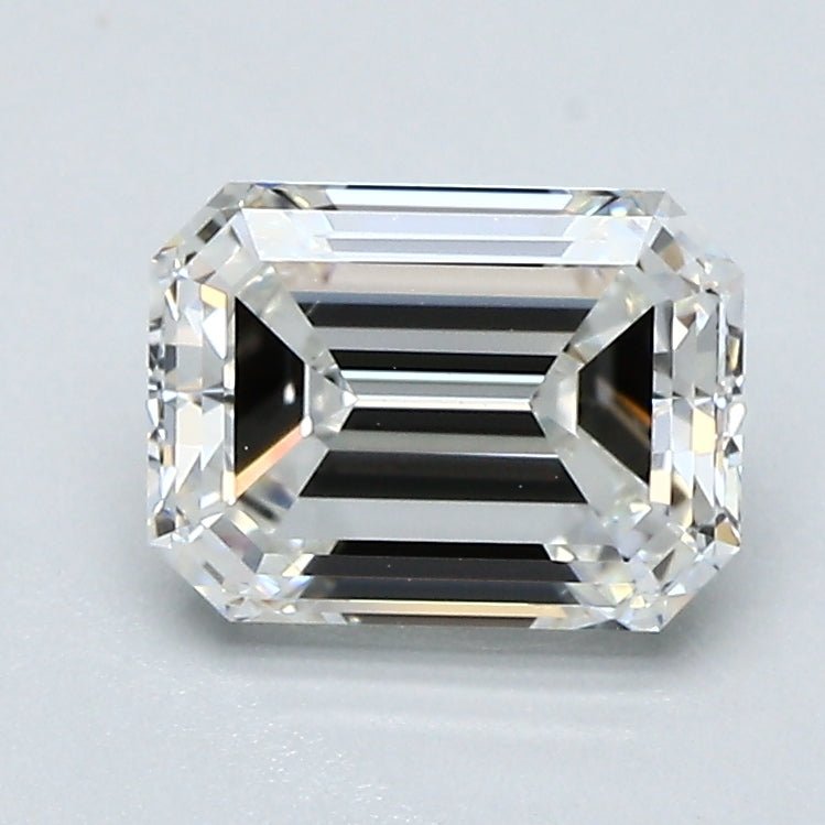 1.5 Carat Emerald - Natural Diamond - 1.52 - G - IF - VG - EX - VG - Diamonds By Rothschild