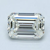 1.5 Carat Emerald - Natural Diamond - 1.52 - J - VS2 - EX - EX - Diamonds By Rothschild