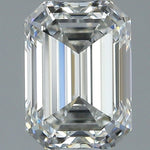 1.5 Carat EMERALD - Natural Diamond - 1.53 - H - VVS1 - VG - EX - EX - Diamonds By Rothschild