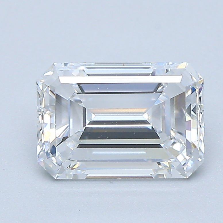 1.5 Carat Emerald - Natural Diamond - 1.54 - D - VS2 - EX - VG - G - Diamonds By Rothschild