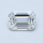 1.5 Carat Emerald - Natural Diamond - 1.55 - E - VVS1 - EX - EX - EX - Diamonds By Rothschild