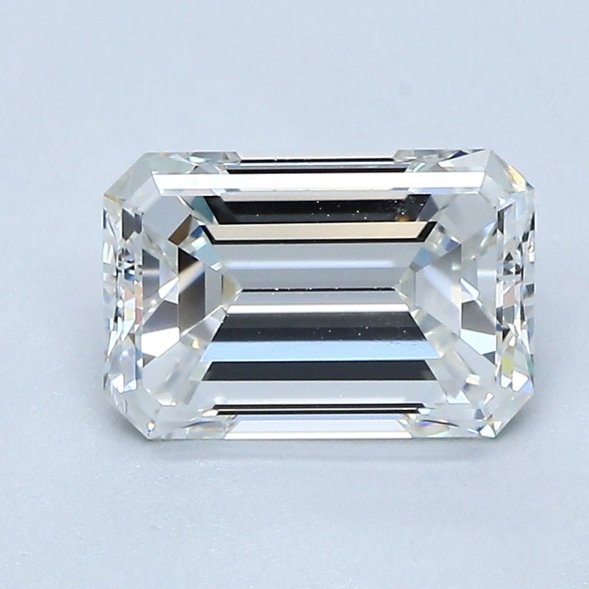 1.5 Carat Emerald - Natural Diamond - 1.6 - G - SI1 - EX - VG - VG - Diamonds By Rothschild