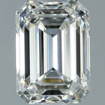 1.5 Carat EMERALD - Natural Diamond - 1.61 - H - VVS1 - VG - EX - EX - Diamonds By Rothschild