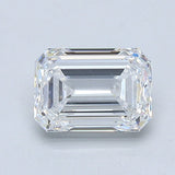 1.5 Carat Emerald - Natural Diamond - 1.7 - D - VS2 - VG - EX - EX - Diamonds By Rothschild