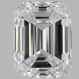 1.5 Carat EMERALD - Natural Diamond - 1.7 - D - VVS2 - EX - EX - Diamonds By Rothschild