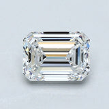 1.5 Carat Emerald - Natural Diamond - 1.7 - E - VVS1 - VG - EX - VG - Diamonds By Rothschild