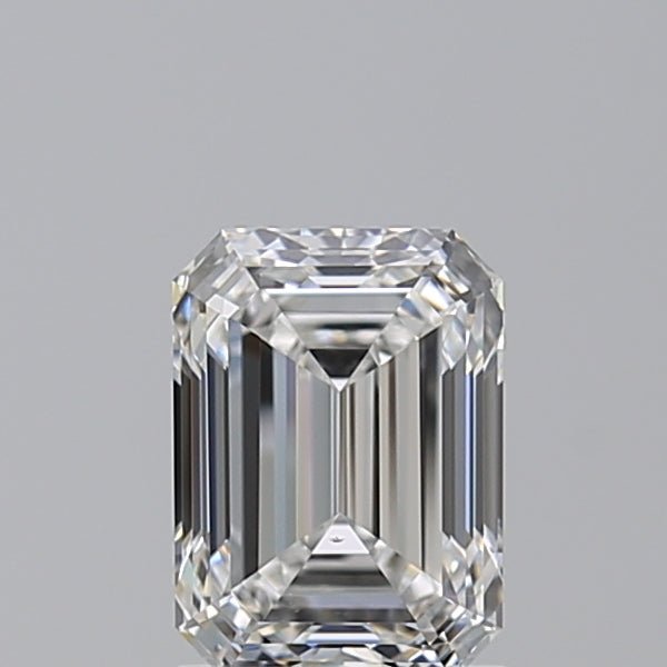 1.5 Carat Emerald - Natural Diamond - 1.7 - F - VS2 - VG - EX - VG - Diamonds By Rothschild