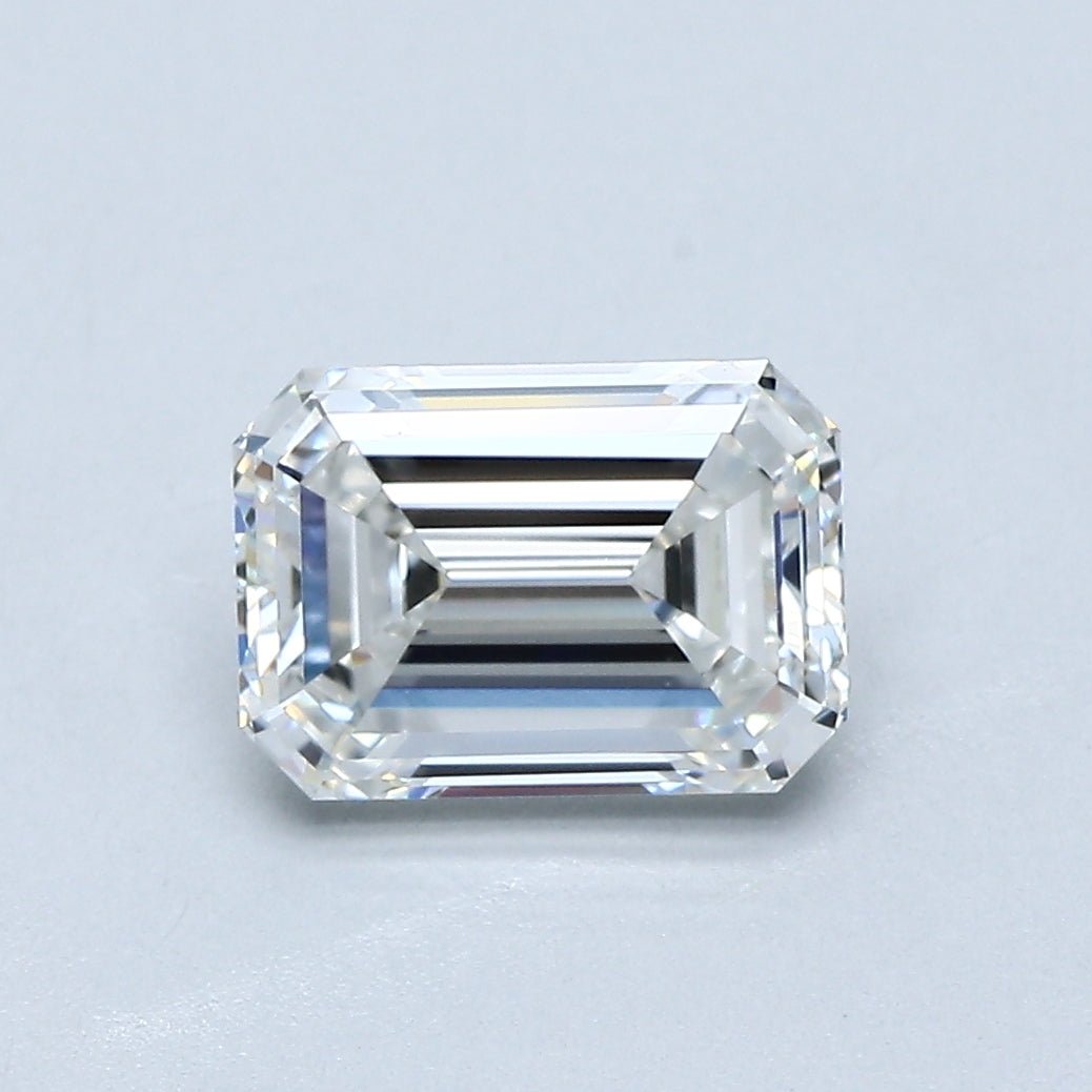 1.5 Carat Emerald - Natural Diamond - 1.7 - F - VVS2 - VG - EX - VG - Diamonds By Rothschild