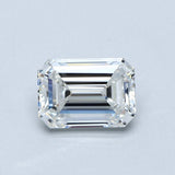 1.5 Carat Emerald - Natural Diamond - 1.7 - F - VVS2 - VG - EX - VG - Diamonds By Rothschild