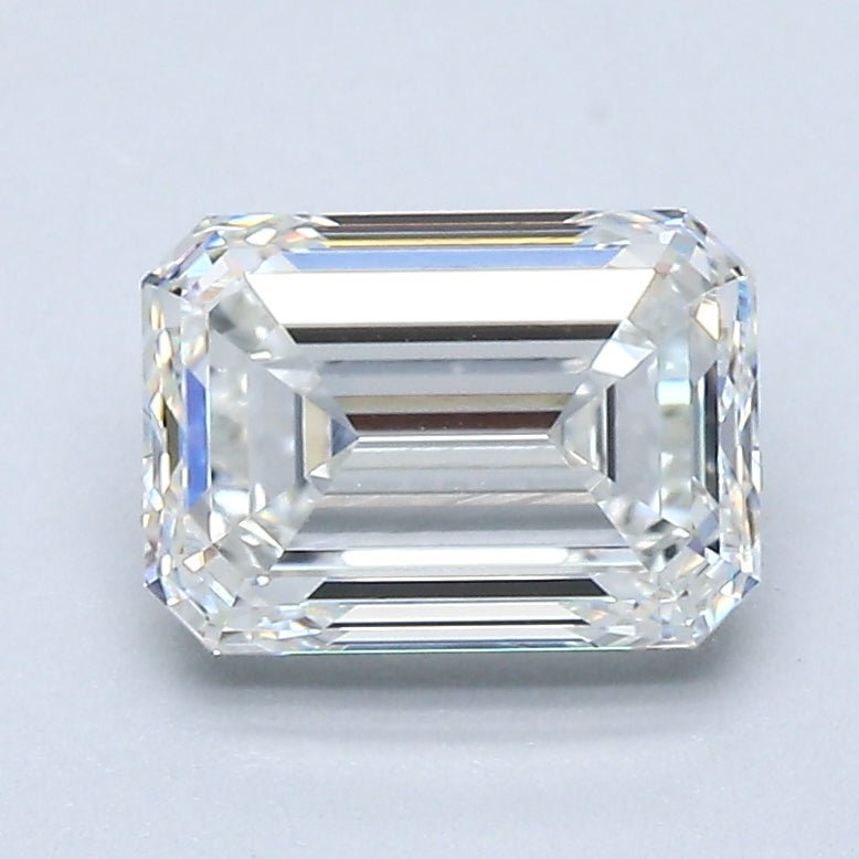 1.5 Carat Emerald - Natural Diamond - 1.7 - G - VS1 - VG - EX - EX - Diamonds By Rothschild
