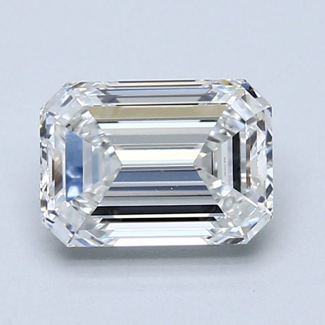 1.5 Carat Emerald - Natural Diamond - 1.7 - G - VS1 - VG - EX - EX - Diamonds By Rothschild