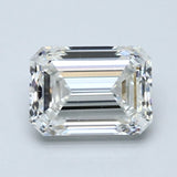 1.5 Carat Emerald - Natural Diamond - 1.7 - G - VS2 - VG - EX - EX - Diamonds By Rothschild