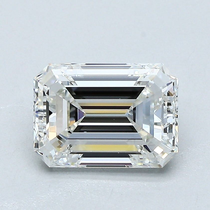 1.5 Carat Emerald - Natural Diamond - 1.7 - G - VVS2 - VG - EX - EX - Diamonds By Rothschild