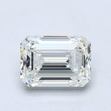 1.5 Carat Emerald - Natural Diamond - 1.7 - H - VS2 - EX - EX - Diamonds By Rothschild