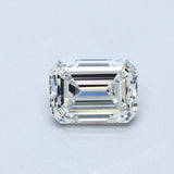 1.5 Carat Emerald - Natural Diamond - 1.7 - H - VVS2 - EX - EX - EX - Diamonds By Rothschild