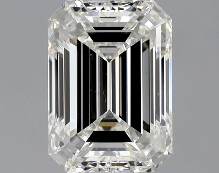 1.5 Carat Emerald - Natural Diamond - 1.7 - I - VS2 - VG - EX - EX - Diamonds By Rothschild