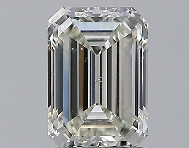 1.5 Carat Emerald - Natural Diamond - 1.7 - J - SI1 - VG - EX - EX - Diamonds By Rothschild