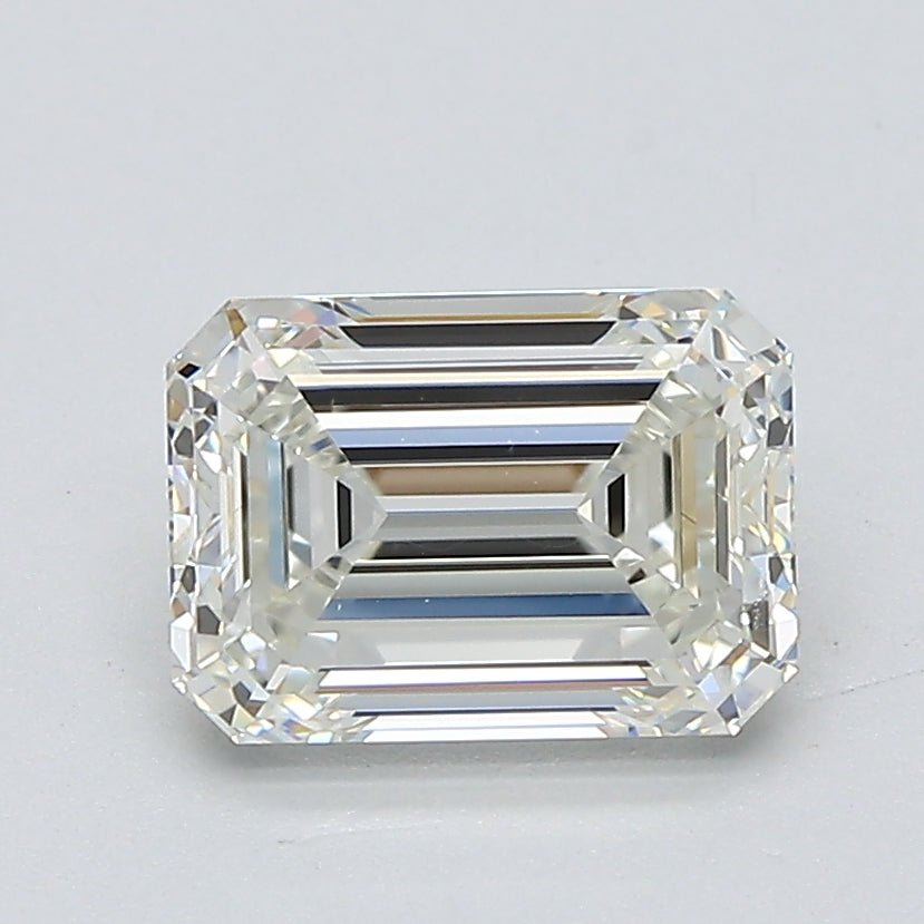 1.5 Carat Emerald - Natural Diamond - 1.7 - J - VS2 - EX - EX - Diamonds By Rothschild