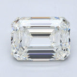 1.5 Carat Emerald - Natural Diamond - 1.7 - J - VVS2 - EX - EX - VG - Diamonds By Rothschild