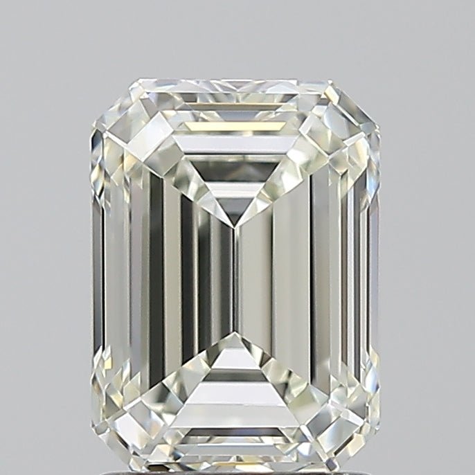 1.5 Carat Emerald - Natural Diamond - 1.7 - L - VVS1 - VG - EX - EX - Diamonds By Rothschild