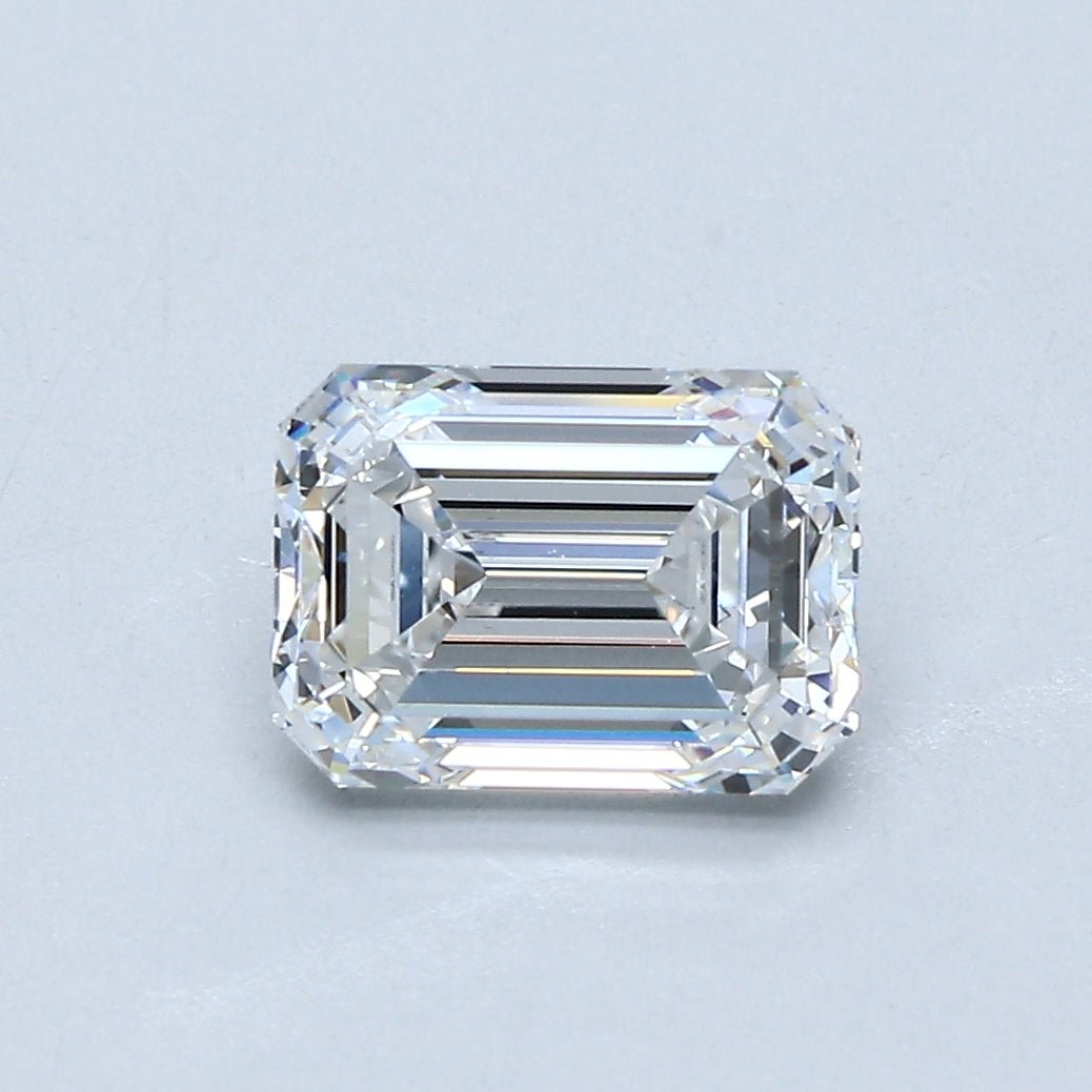 1.5 Carat Emerald - Natural Diamond - 1.71 - D - VS1 - VG - EX - EX - Diamonds By Rothschild