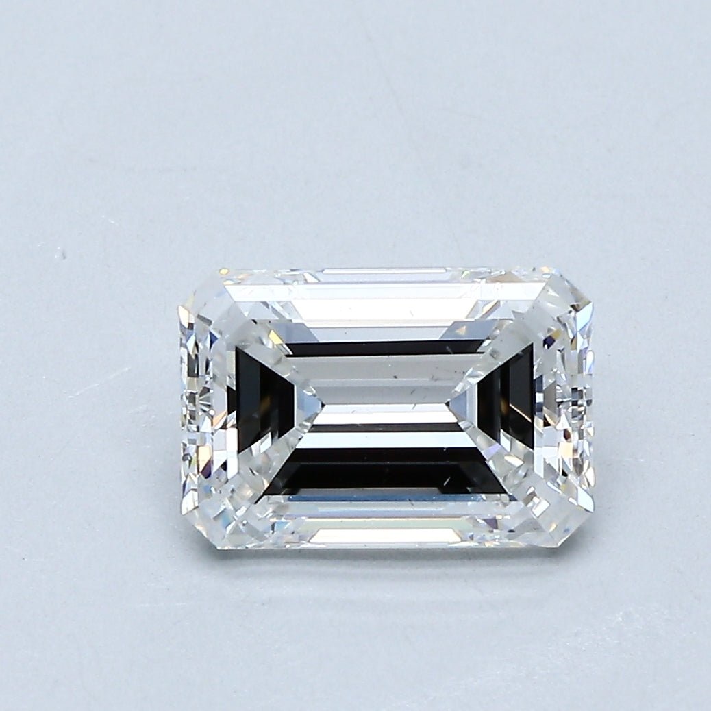 1.5 Carat Emerald - Natural Diamond - 1.71 - E - SI1 - EX - VG - VG - Diamonds By Rothschild