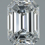 1.5 Carat EMERALD - Natural Diamond - 1.77 - F - VVS1 - VG - EX - EX - Diamonds By Rothschild