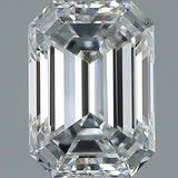 1.5 Carat EMERALD - Natural Diamond - 1.77 - F - VVS1 - VG - EX - EX - Diamonds By Rothschild