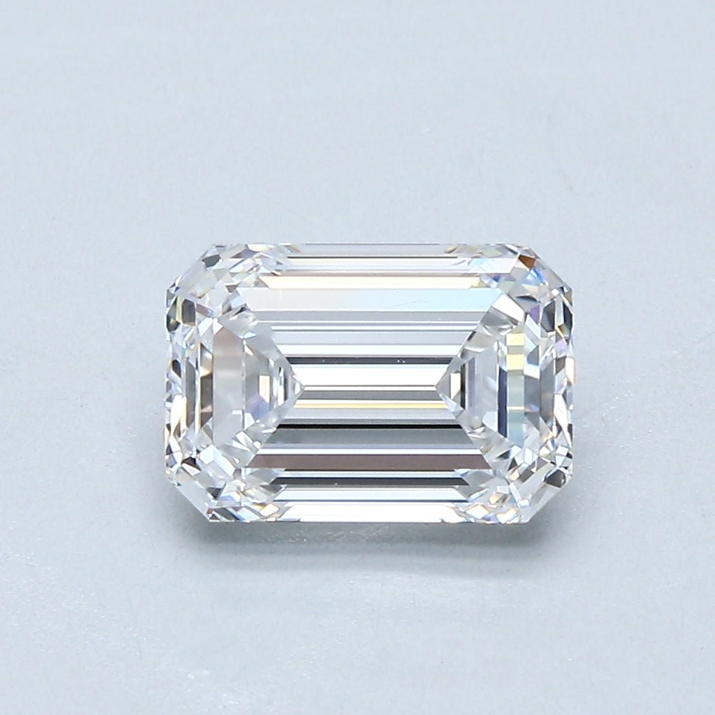 1.5 Carat Emerald - Natural Diamond - 1.78 - D - FL - VG - EX - EX - Diamonds By Rothschild