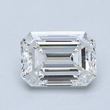 1.5 Carat Emerald - Natural Diamond - 1.78 - E - IF - EX - VG - Diamonds By Rothschild