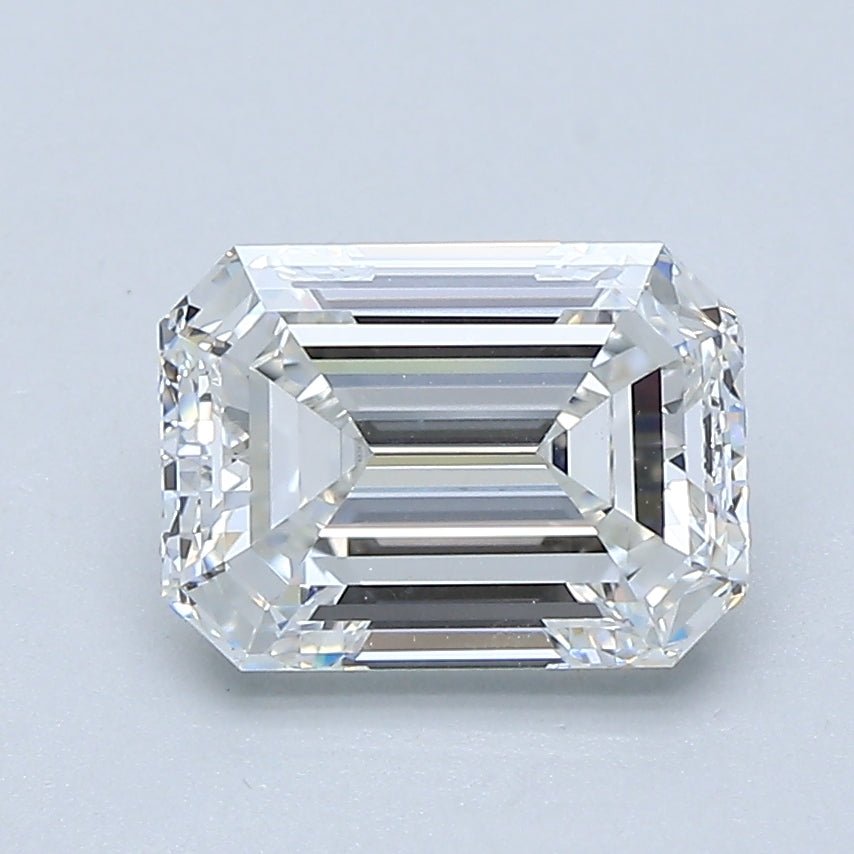 1.5 Carat Emerald - Natural Diamond - 1.78 - E - IF - EX - VG - Diamonds By Rothschild