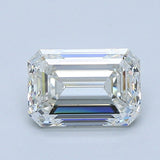 1.5 Carat Emerald - Natural Diamond - 1.85 - H - VS1 - VG - EX - EX - Diamonds By Rothschild