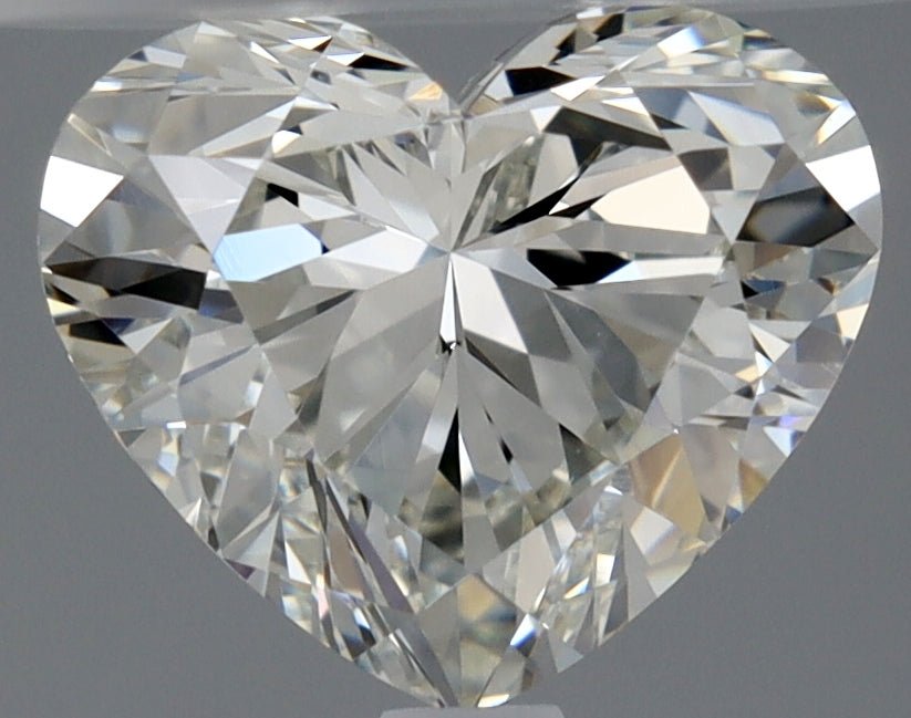 1.5 Carat Heart - Natural Diamond - 1.4 - J - VVS2 - EX - EX - Diamonds By Rothschild