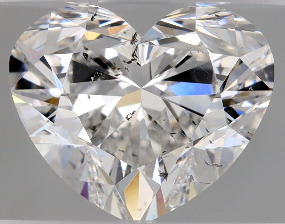 1.5 Carat Heart - Natural Diamond - 1.5 - D - SI1 - EX - EX - Diamonds By Rothschild