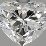 1.5 Carat Heart - Natural Diamond - 1.5 - D - SI1 - VG - VG - Diamonds By Rothschild