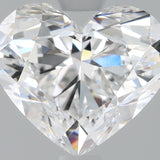 1.5 Carat Heart - Natural Diamond - 1.5 - D - Very Very Slightly Included - EX - VG - VG - Diamonds By Rothschild