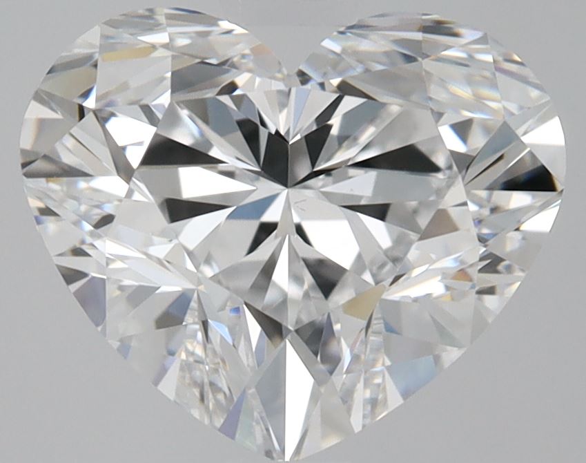 1.5 Carat Heart - Natural Diamond - 1.5 - D - VS1 - EX - VG - Diamonds By Rothschild
