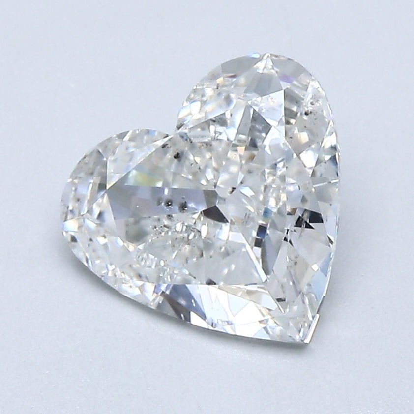 1.5 Carat Heart - Natural Diamond - 1.5 - G - SI2 - G - G - Diamonds By Rothschild