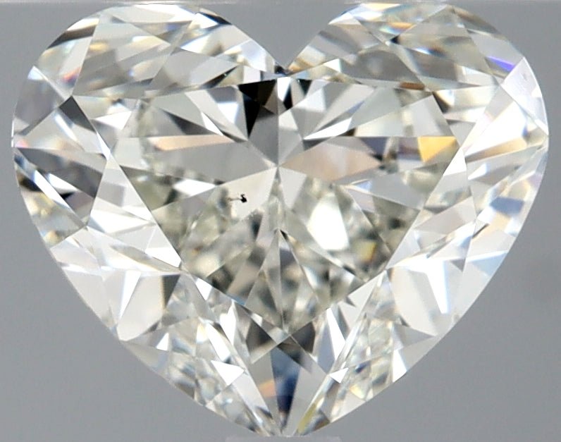 1.5 Carat Heart - Natural Diamond - 1.5 - I - VS2 - EX - EX - Diamonds By Rothschild