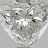1.5 Carat Heart - Natural Diamond - 1.5 - J - SI2 - EX - VG - Diamonds By Rothschild