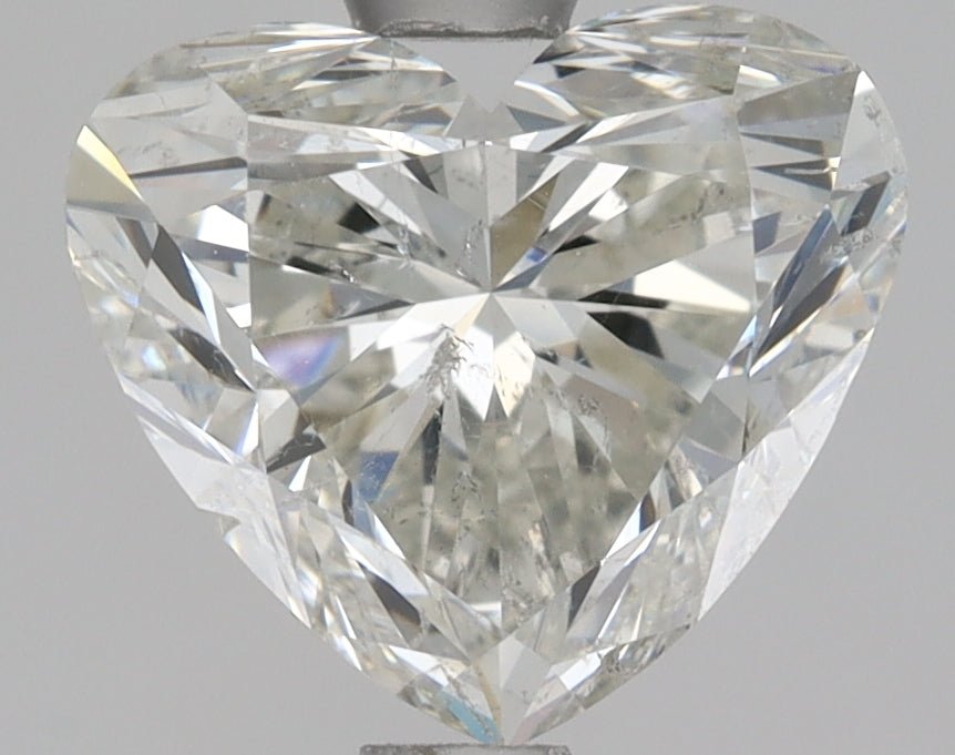 1.5 Carat Heart - Natural Diamond - 1.5 - J - SI2 - EX - VG - Diamonds By Rothschild
