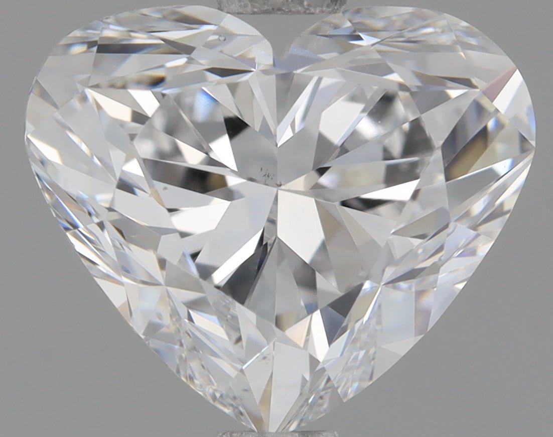 1.5 Carat Heart - Natural Diamond - 1.51 - D - Very Slightly Included - VG - VG - G - Diamonds By Rothschild