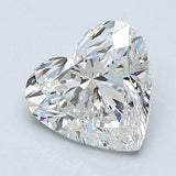 1.5 Carat Heart - Natural Diamond - 1.51 - H - VS2 - VG - EX - EX - Diamonds By Rothschild