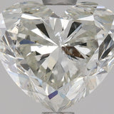 1.5 Carat Heart - Natural Diamond - 1.51 - J - SI2 - EX - EX - Diamonds By Rothschild