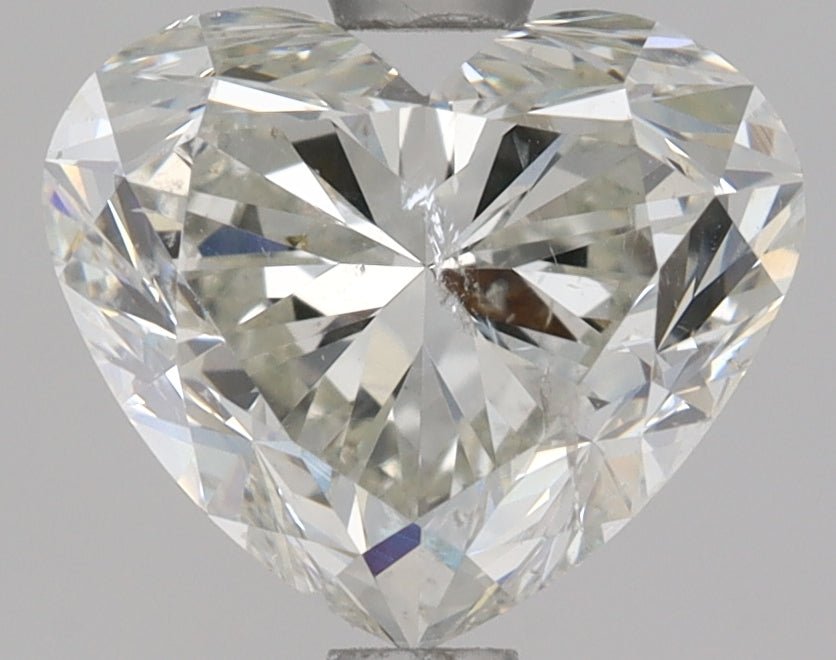 1.5 Carat Heart - Natural Diamond - 1.51 - J - SI2 - EX - EX - Diamonds By Rothschild